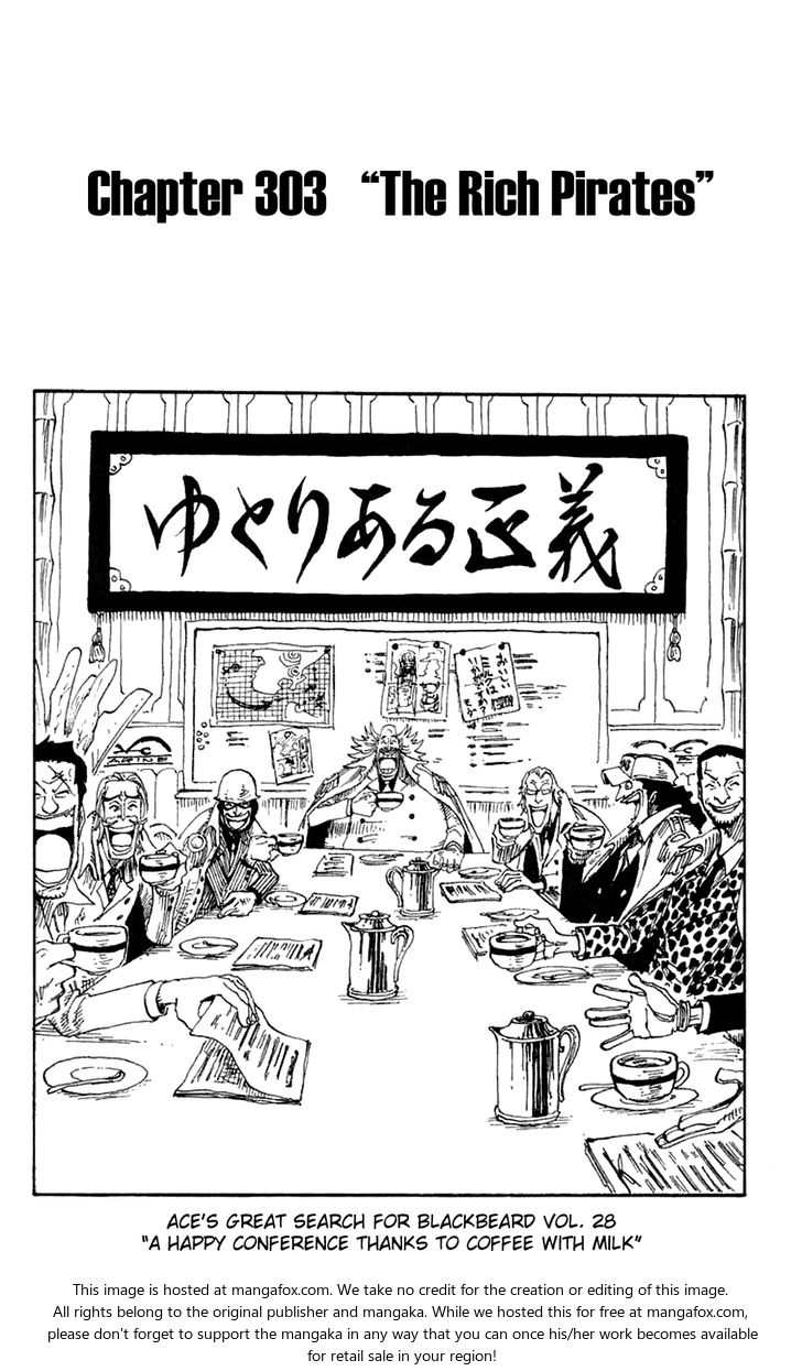 One Piece Vol.32 Chapter 303 page 1