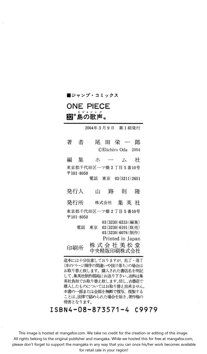 One Piece Vol.32 Chapter 305 page 23