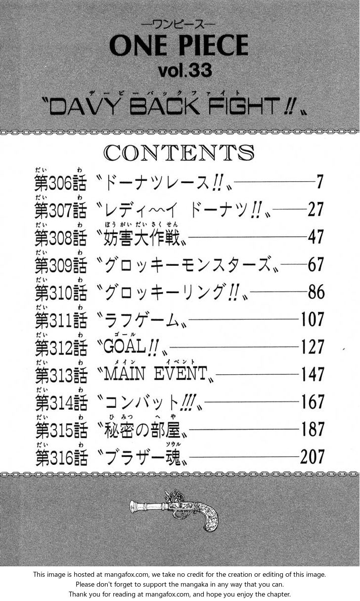 One Piece Vol.33 Chapter 306 page 5