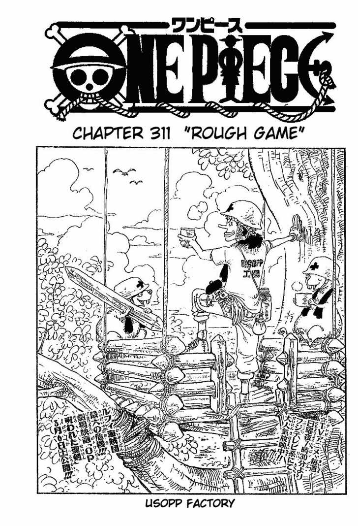 One Piece Vol.33 Chapter 311 page 1