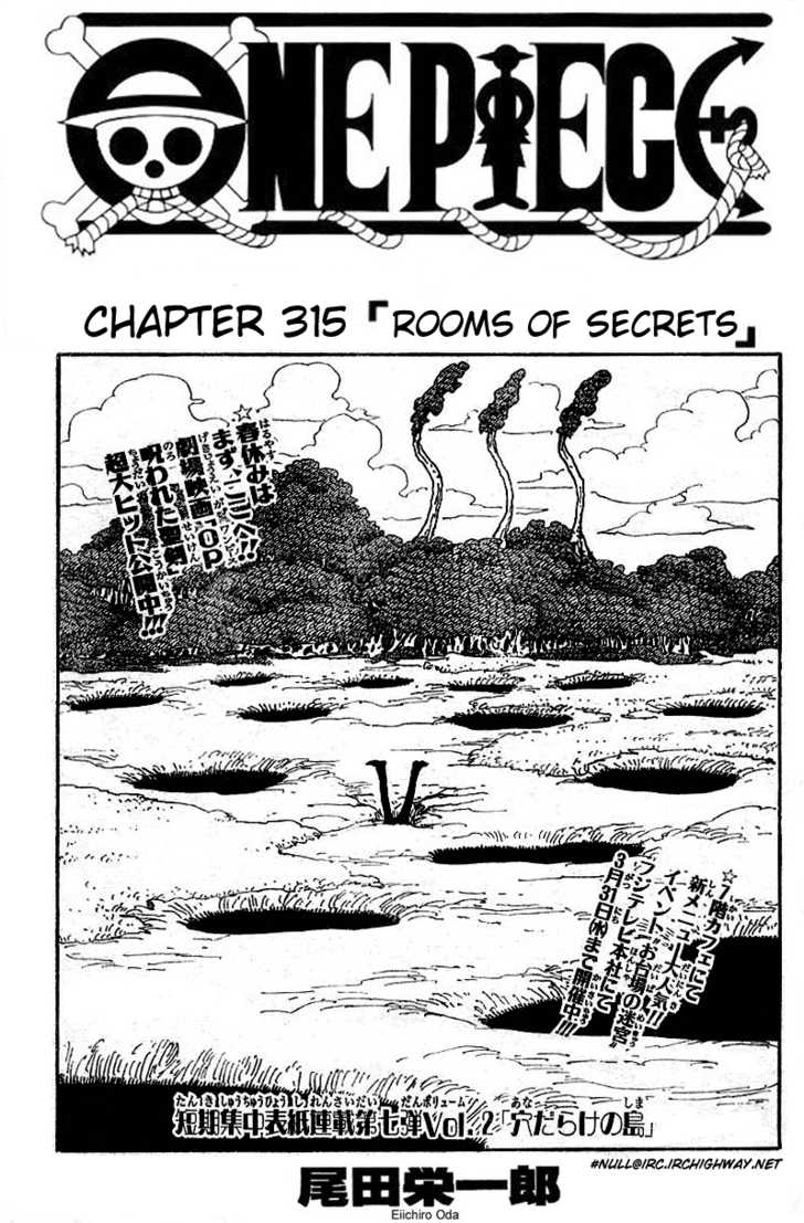 One Piece Vol.33 Chapter 315 page 1