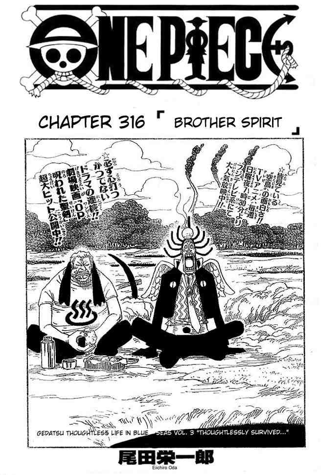 One Piece Vol.33 Chapter 316 page 1