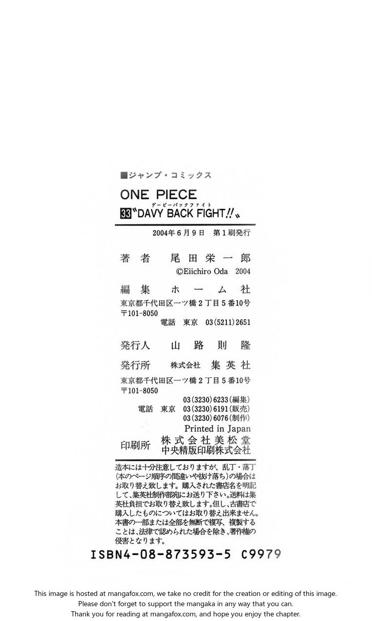 One Piece Vol.33 Chapter 316 page 26
