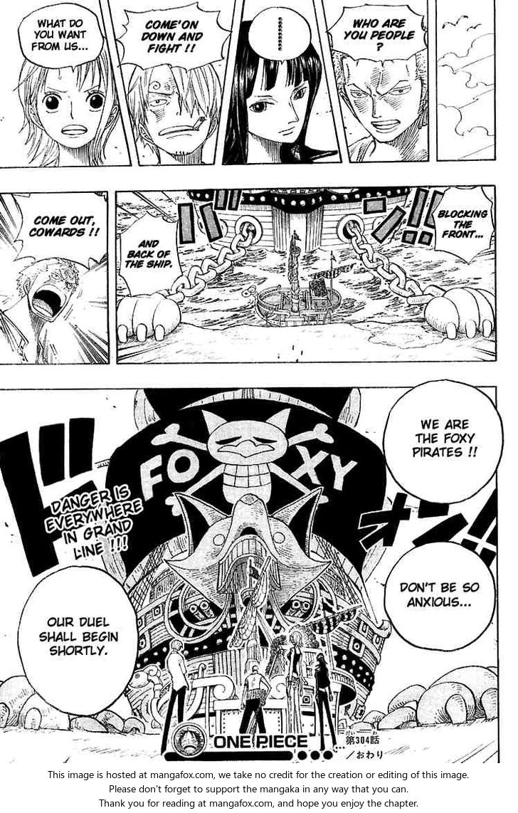 One Piece Vol.34 Chapter 304 page 19