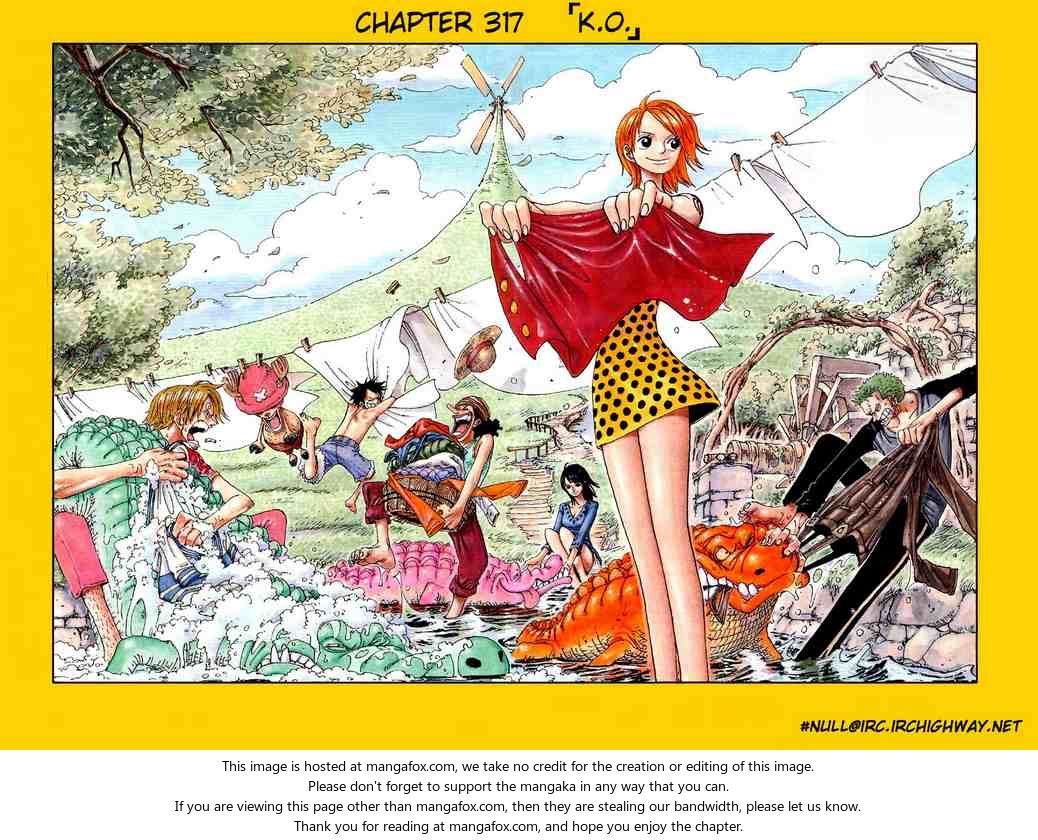 One Piece Vol.34 Chapter 317 page 8