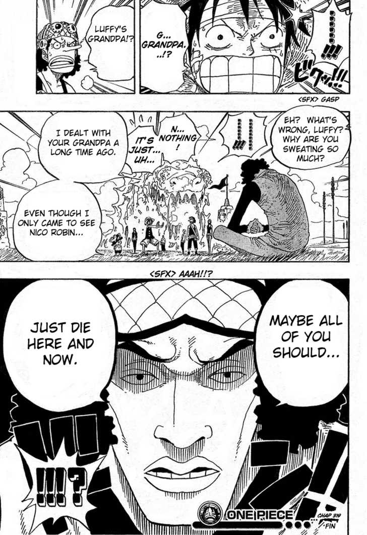 One Piece Vol.34 Chapter 319 page 18