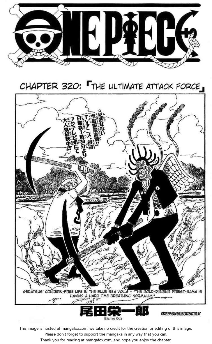 One Piece Vol.34 Chapter 320 page 1