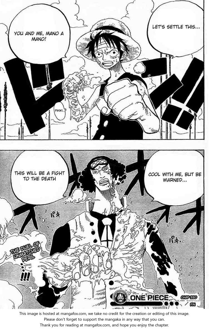 One Piece Vol.34 Chapter 320 page 19