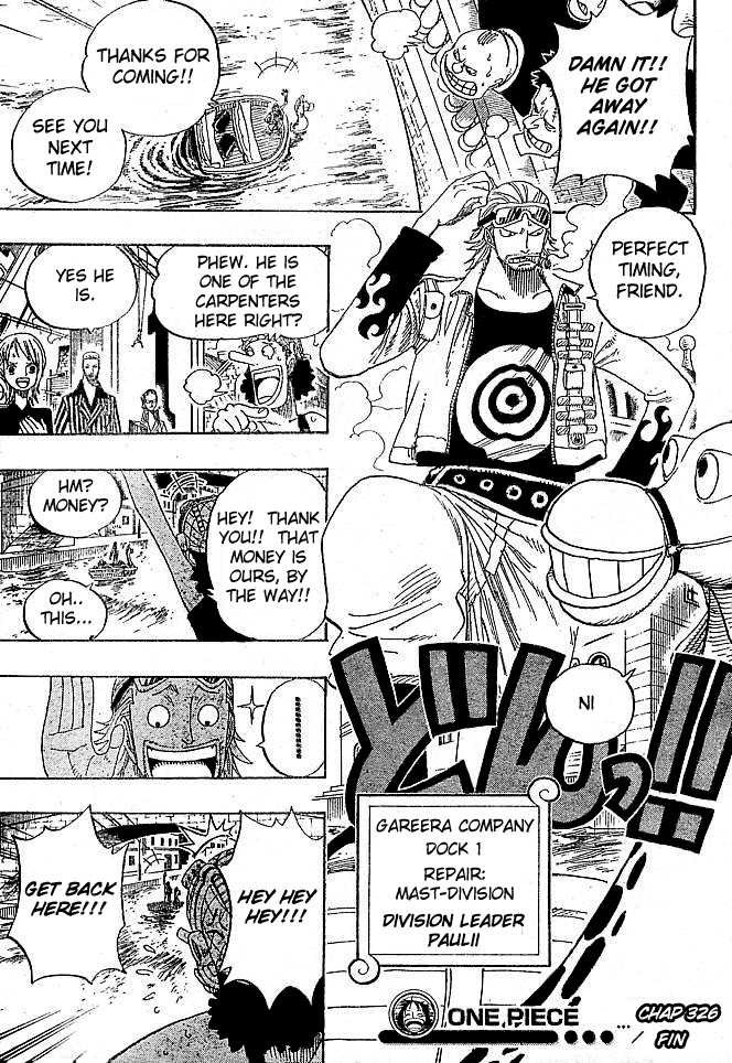 One Piece Vol.34 Chapter 326 page 17