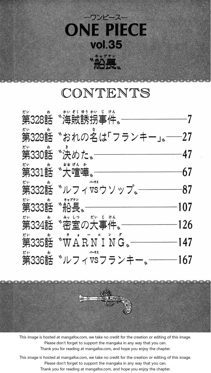 One Piece Vol.35 Chapter 328 page 5