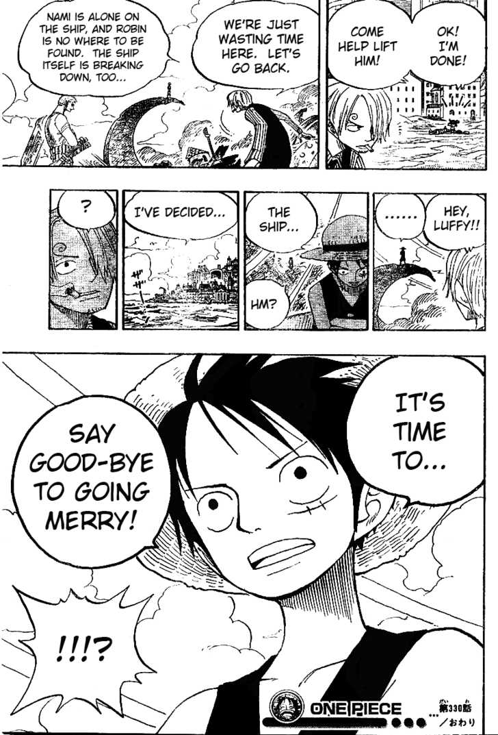 One Piece Vol.35 Chapter 330 page 17