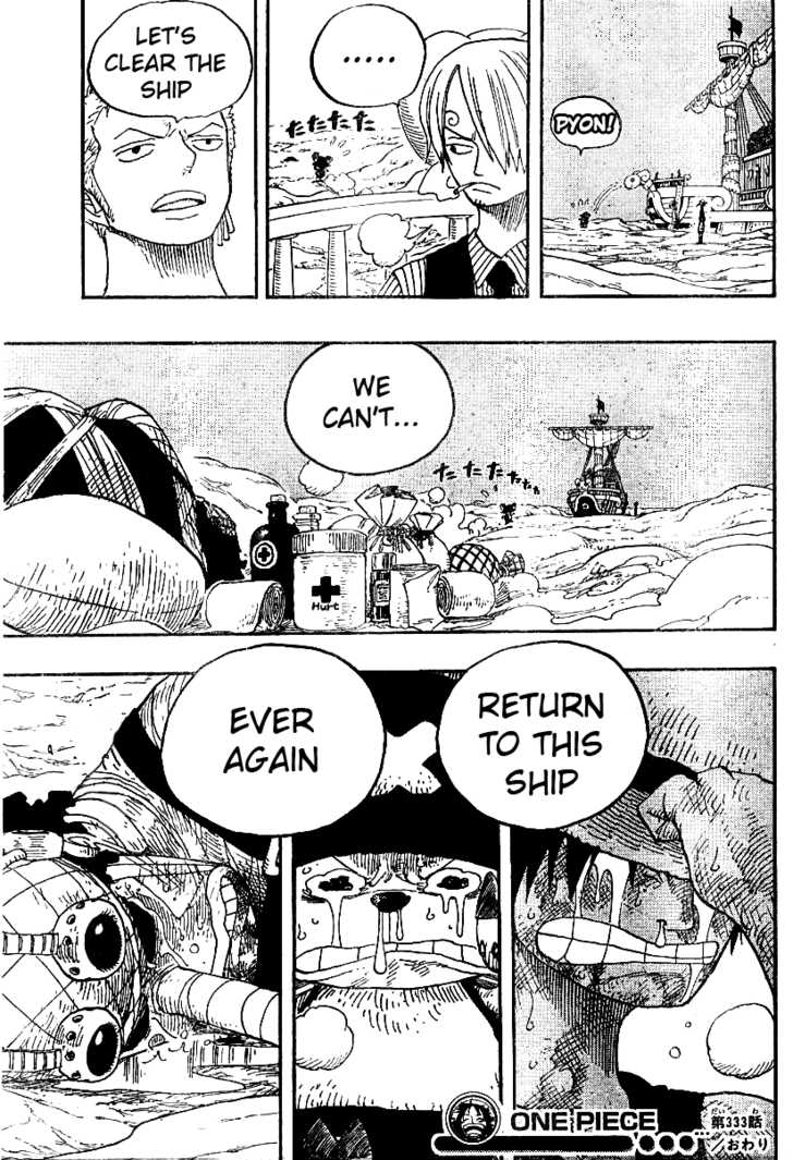 One Piece Vol.35 Chapter 333 page 19