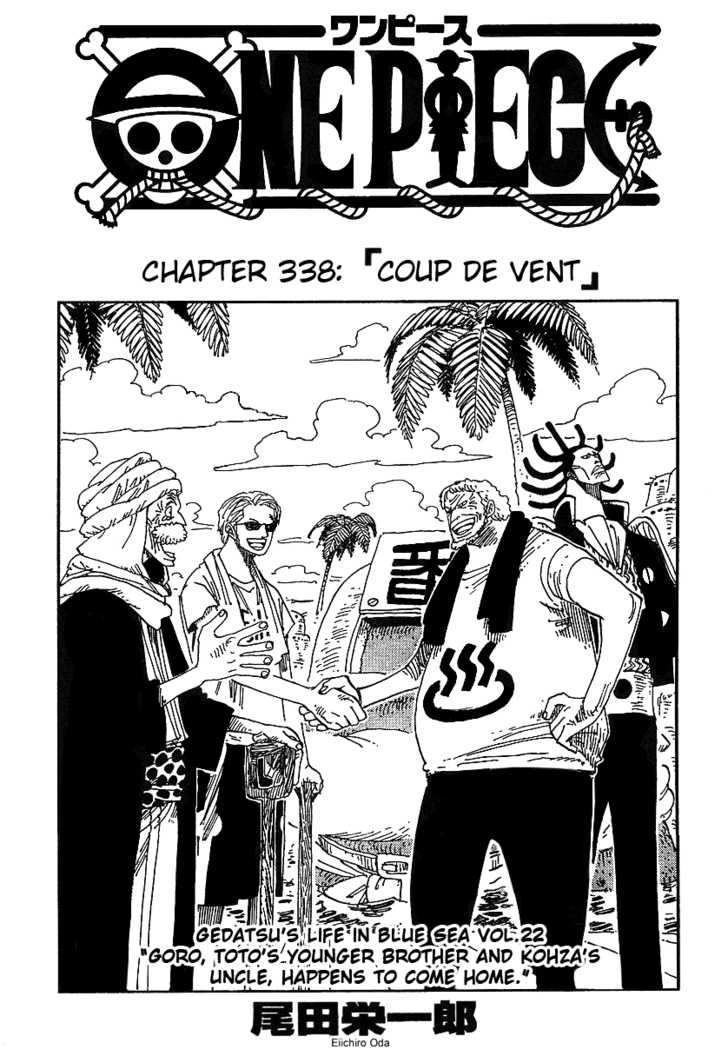 One Piece Vol.36 Chapter 338 page 1
