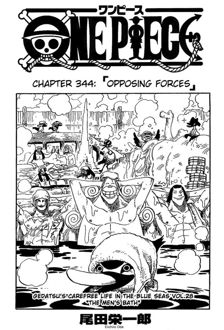 One Piece Vol.36 Chapter 344 page 1