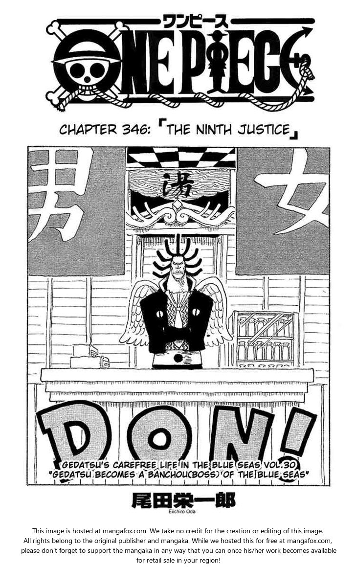 One Piece Vol.36 Chapter 346 page 1