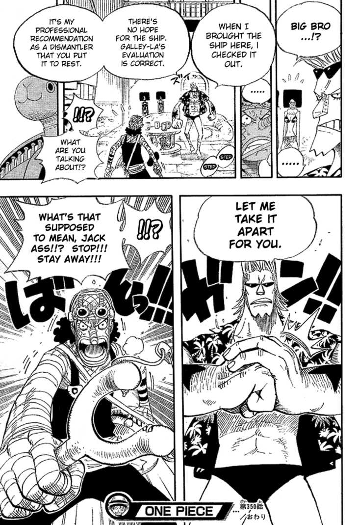 One Piece Vol.37 Chapter 350 page 19