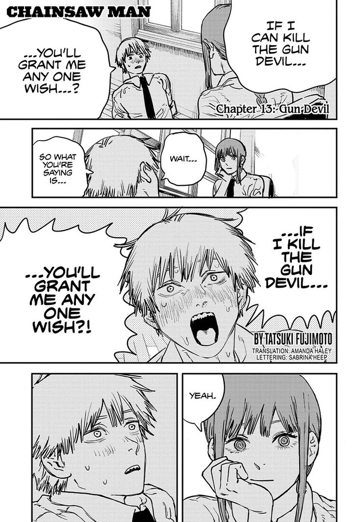 Chainsaw Man Chapter 013 page 1
