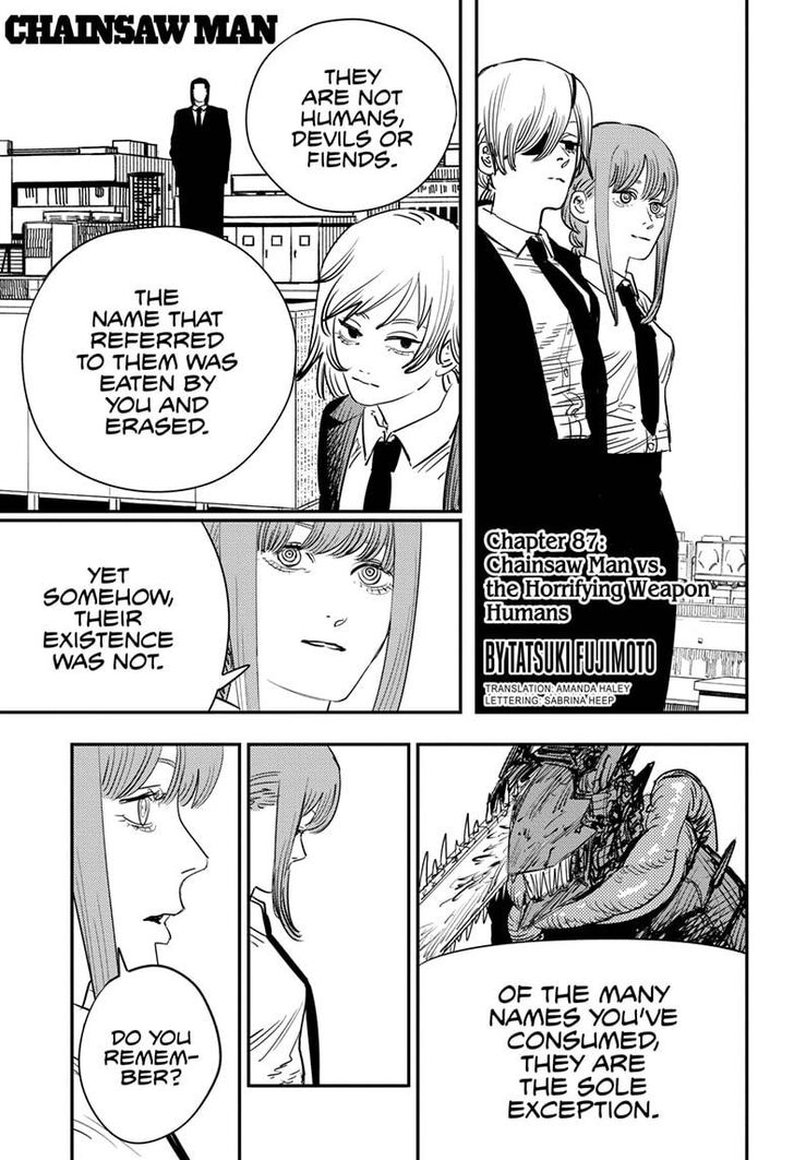 Chainsaw Man Chapter 087 page 1