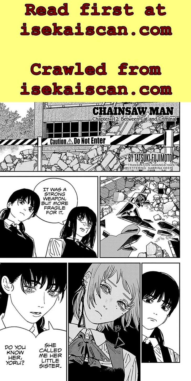 Chainsaw Man Chapter 112 page 1