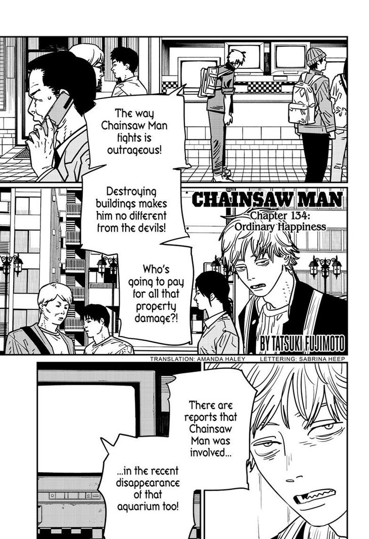 Chainsaw Man Chapter 134 page 1