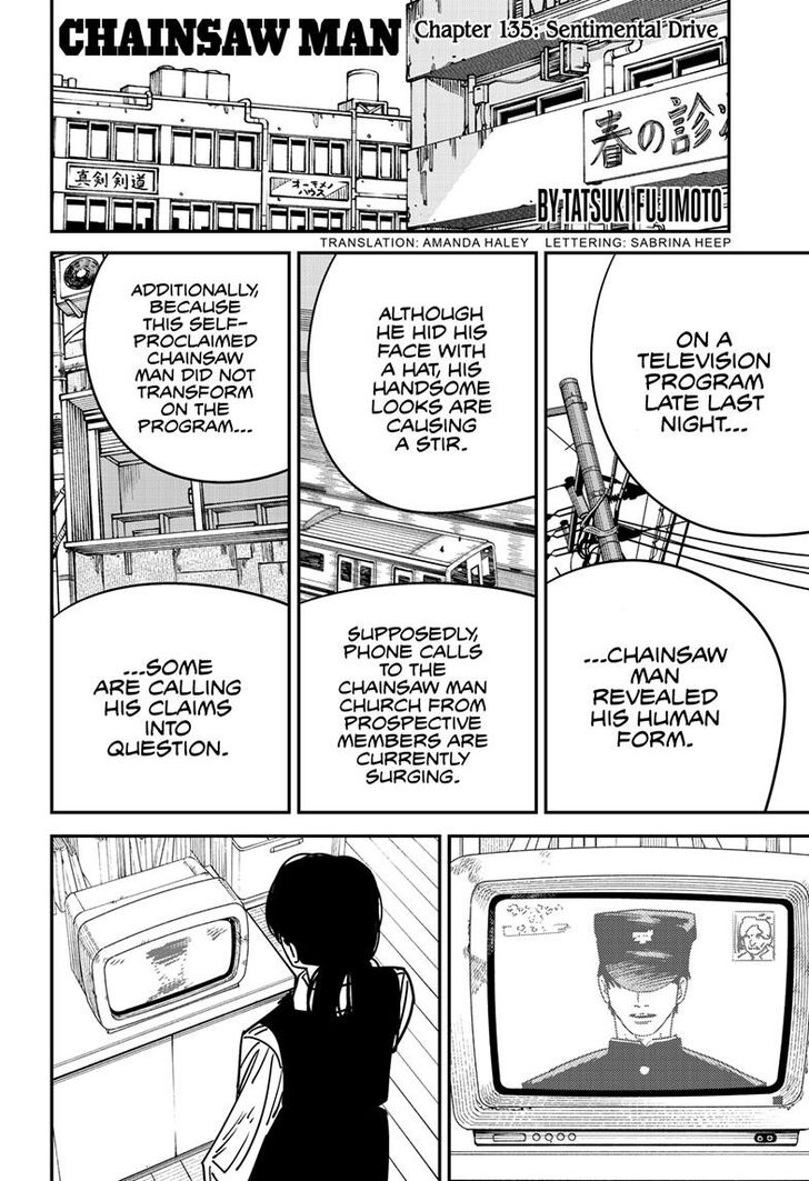 Chainsaw Man Chapter 135 page 2