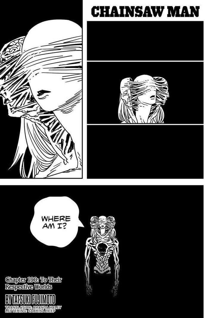 Chainsaw Man Chapter 190 page 1