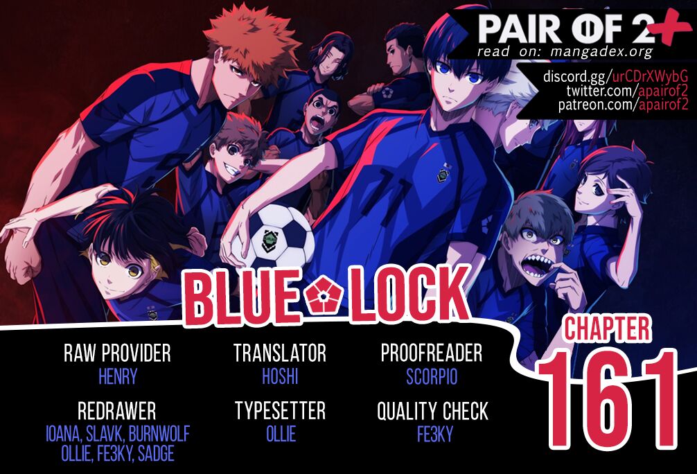 Blue Lock Chapter 161 page 1