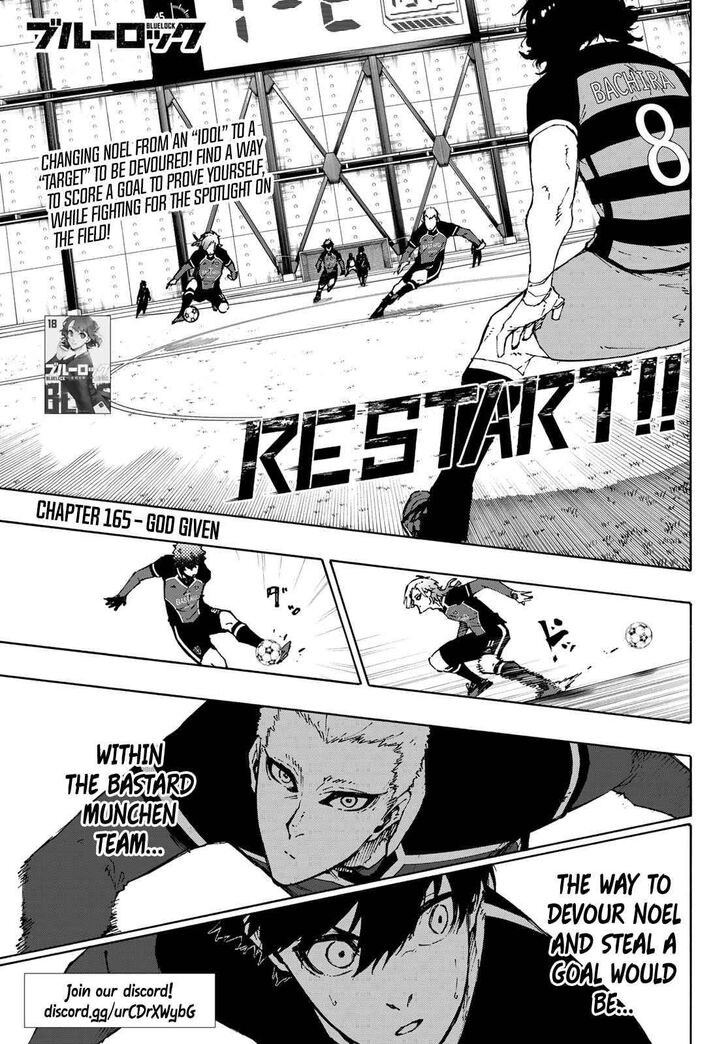 Blue Lock Chapter 165 page 2