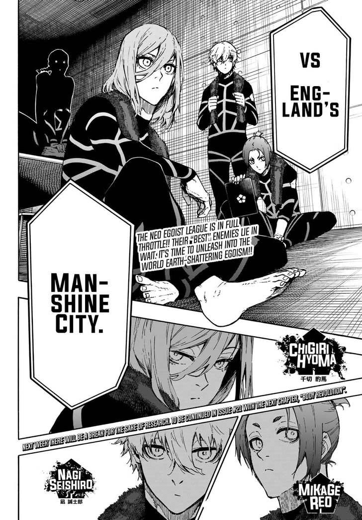 Blue Lock Chapter 169 page 19
