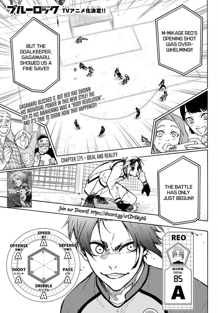 Blue Lock Chapter 175 page 2