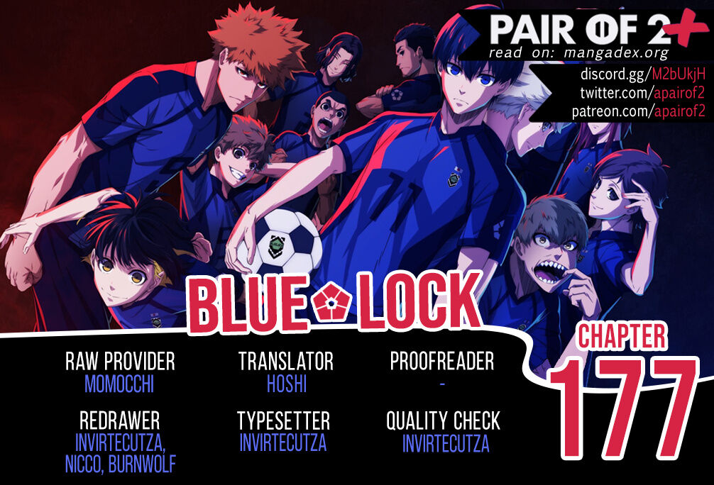 Blue Lock Chapter 177 page 1