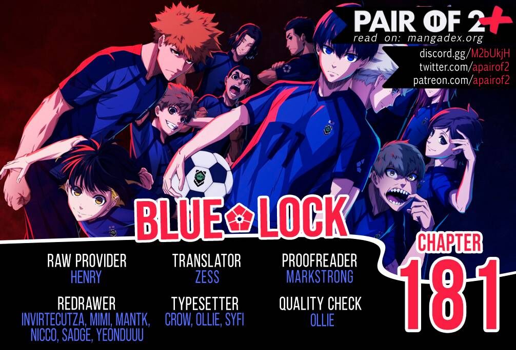 Blue Lock Chapter 181 page 1