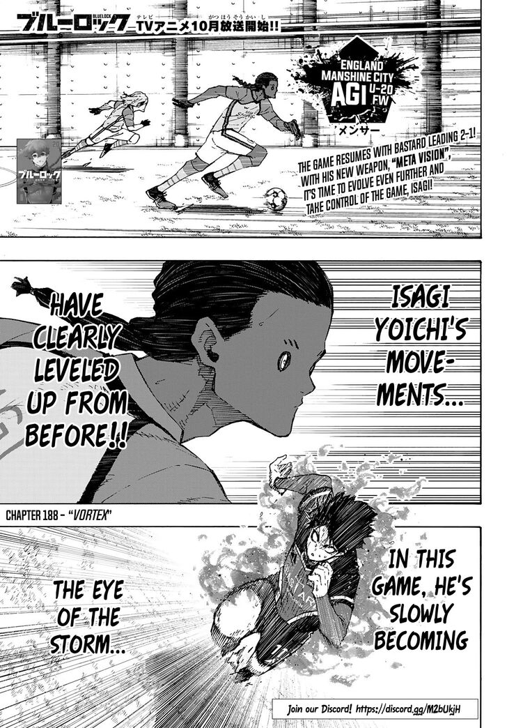 Blue Lock Chapter 188 page 3