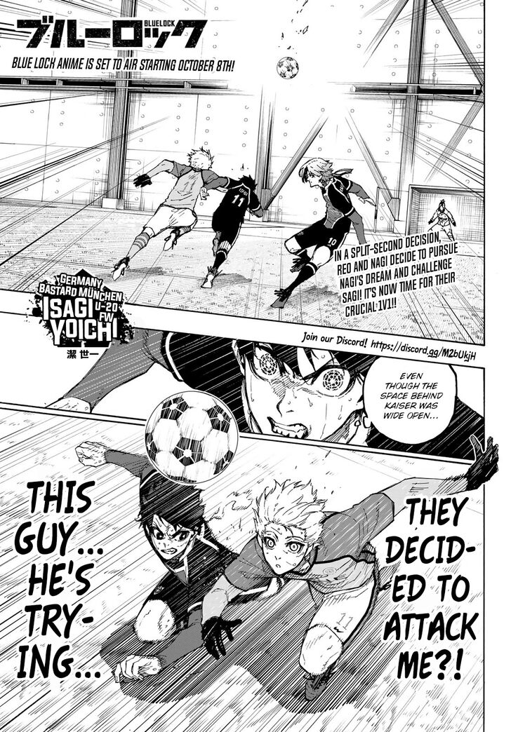 Blue Lock Chapter 190 page 3