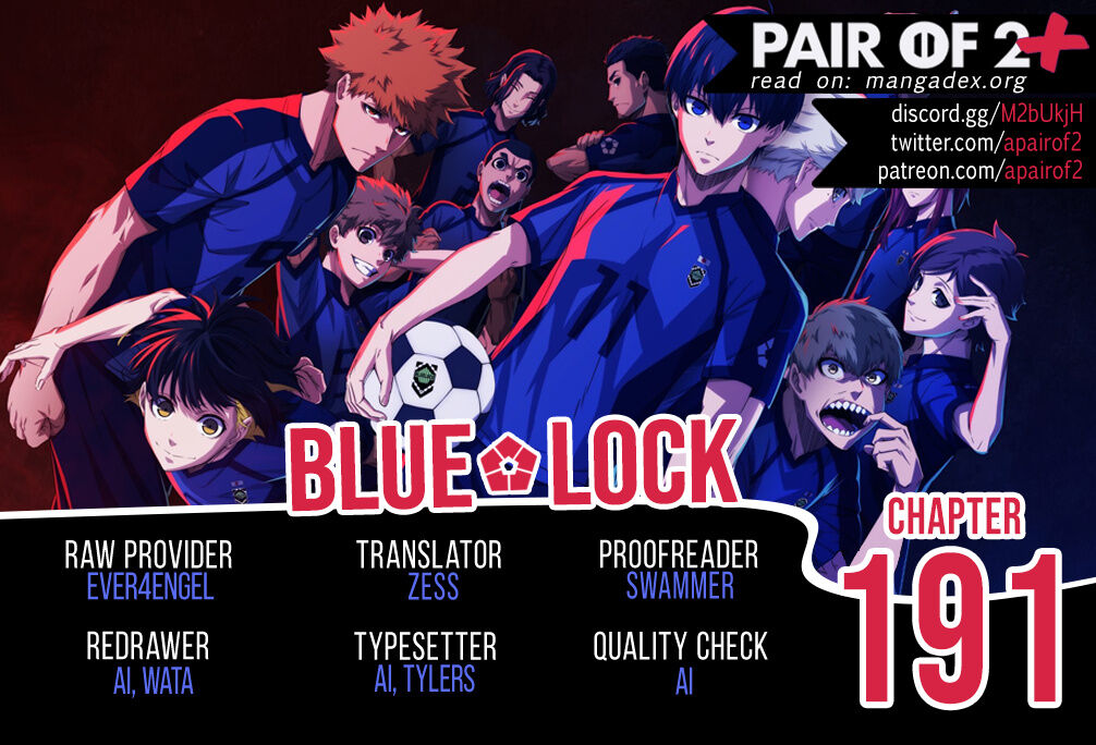 Blue Lock Chapter 191 page 1