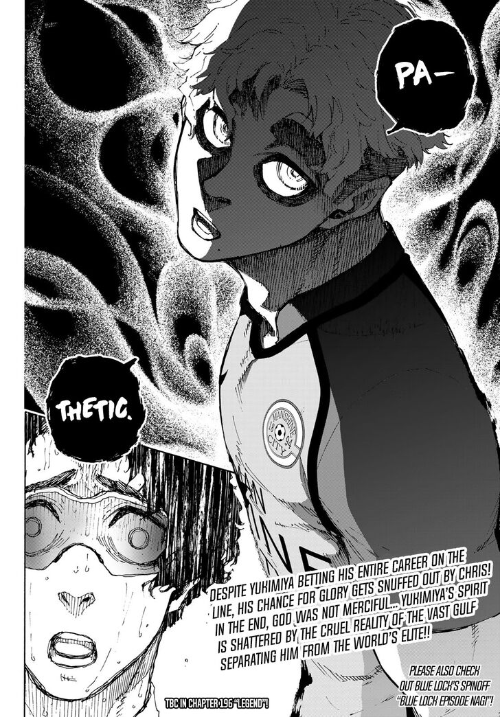 Blue Lock Chapter 195 page 21