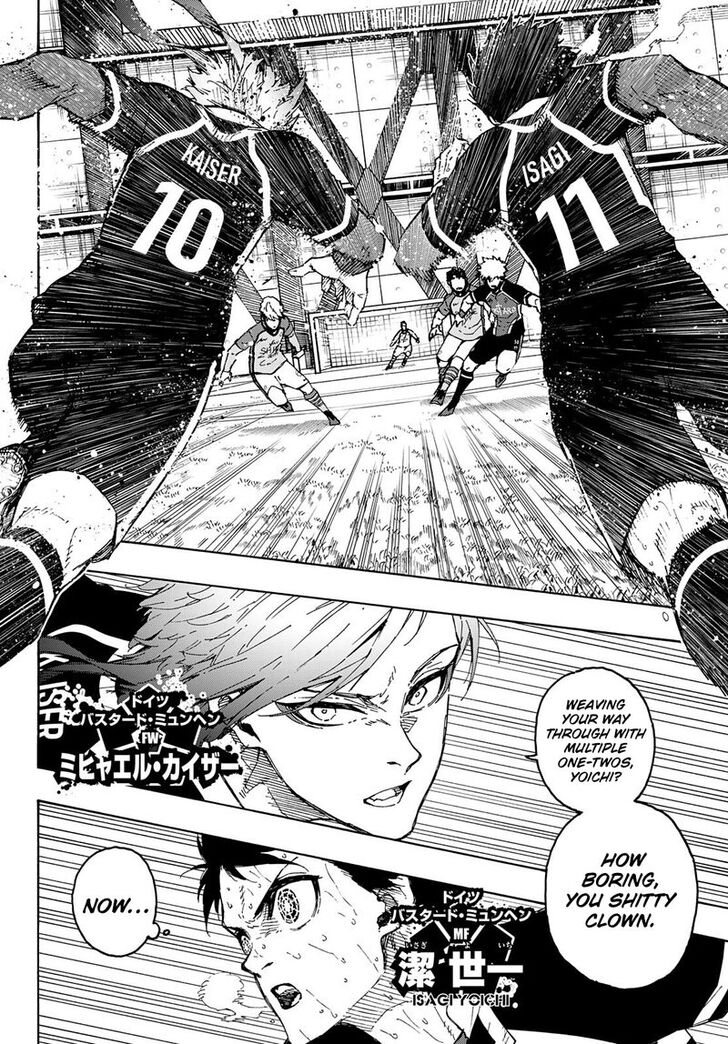Blue Lock Chapter 201 page 3