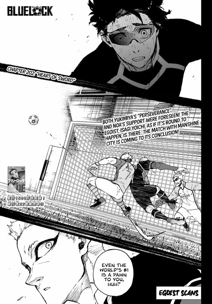 Blue Lock Chapter 202 page 3