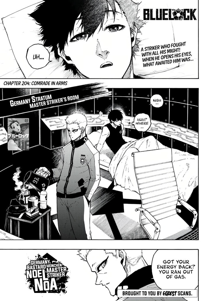 Blue Lock Chapter 204 page 2