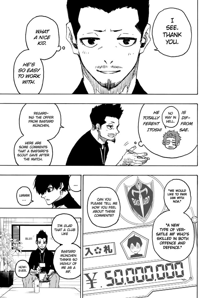 Blue Lock Chapter 205 page 4