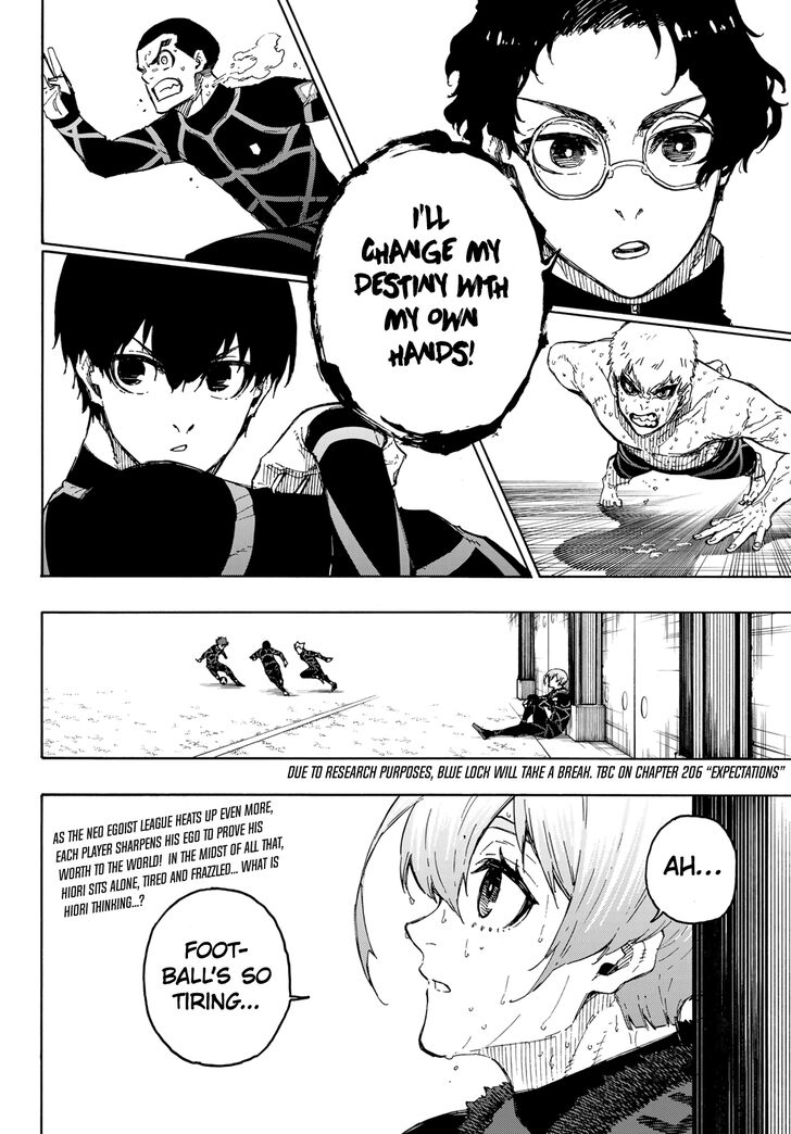 Blue Lock Chapter 205 page 21