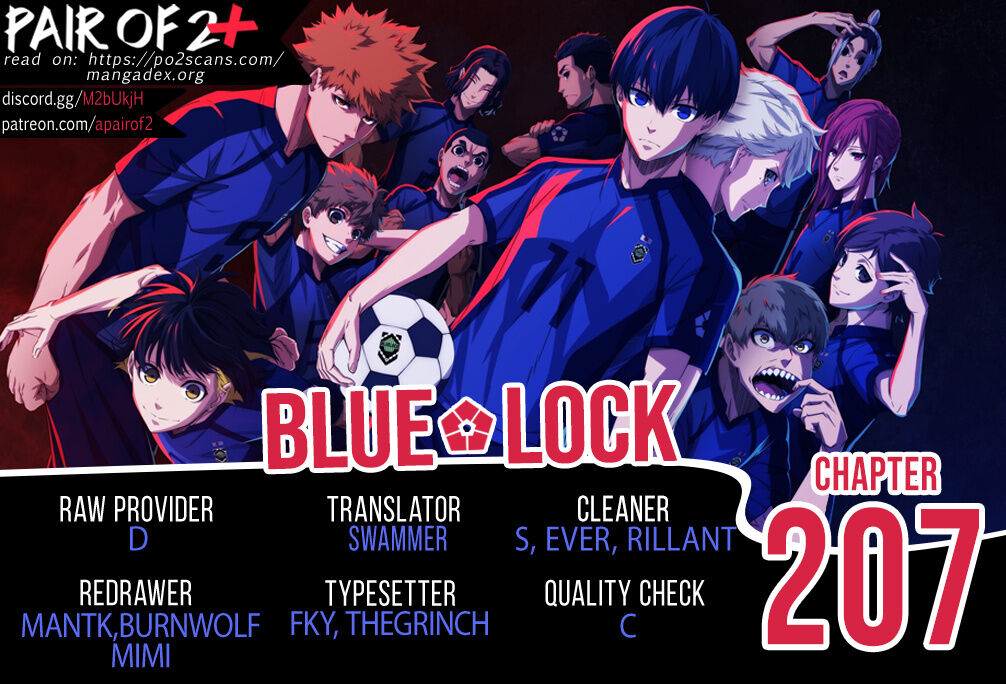 Blue Lock Chapter 207 page 2