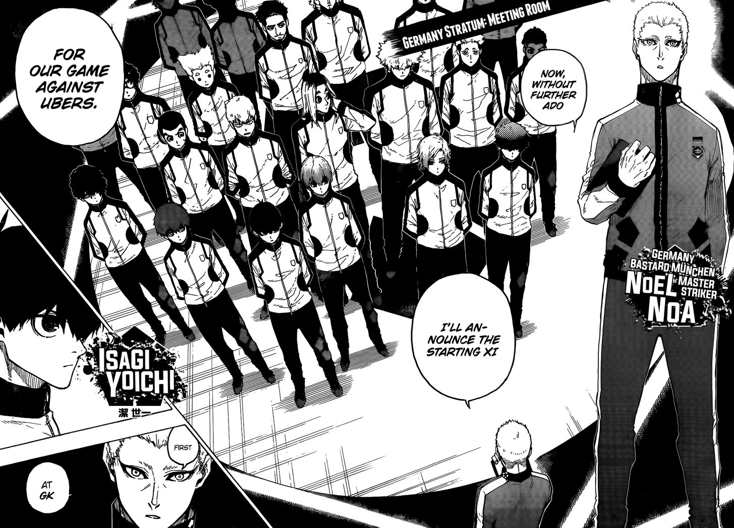 Blue Lock Chapter 209 page 4
