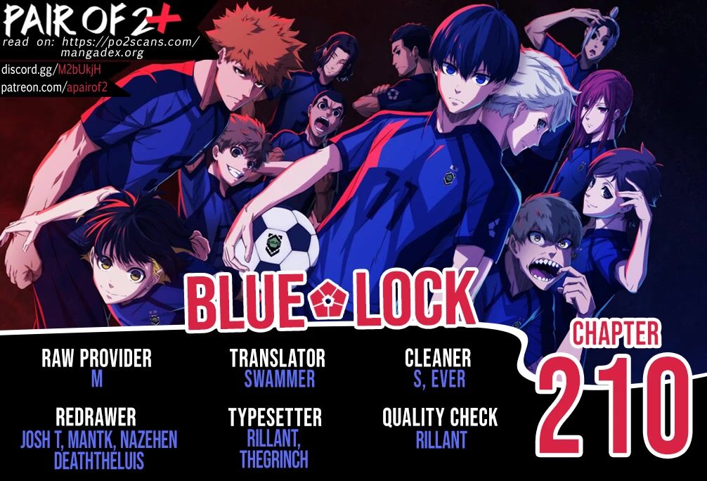 Blue Lock Chapter 210 page 1