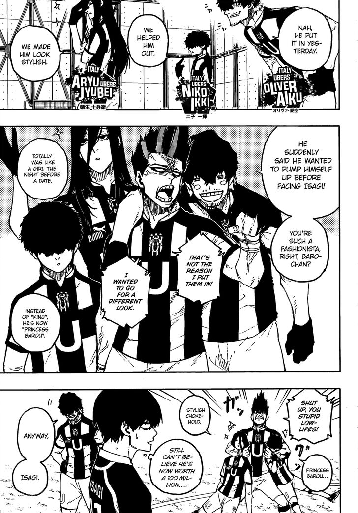 Blue Lock Chapter 210 page 4