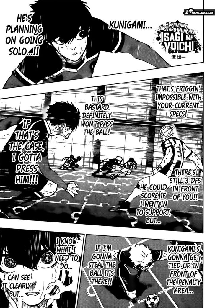 Blue Lock Chapter 219 page 3