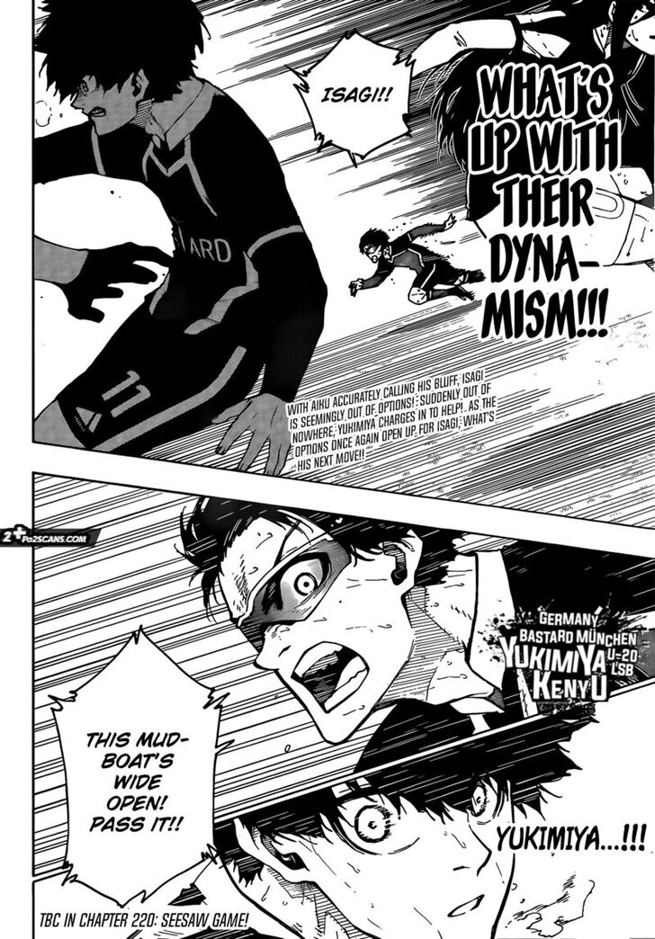 Blue Lock Chapter 219 page 19