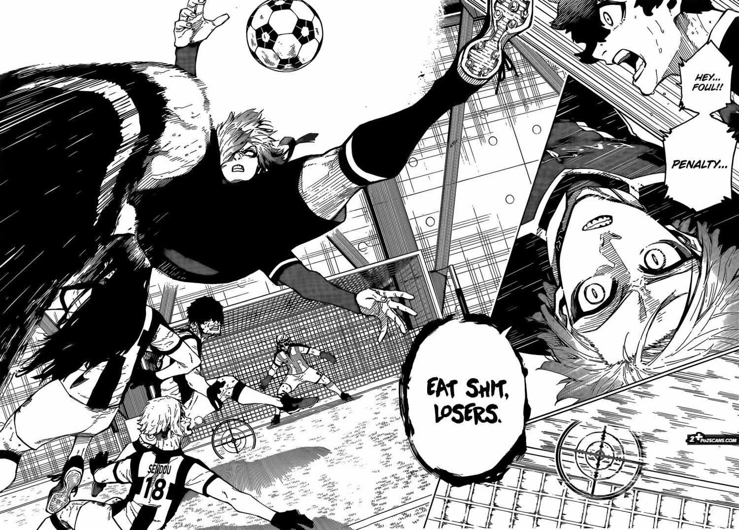 Blue Lock Chapter 220 page 12