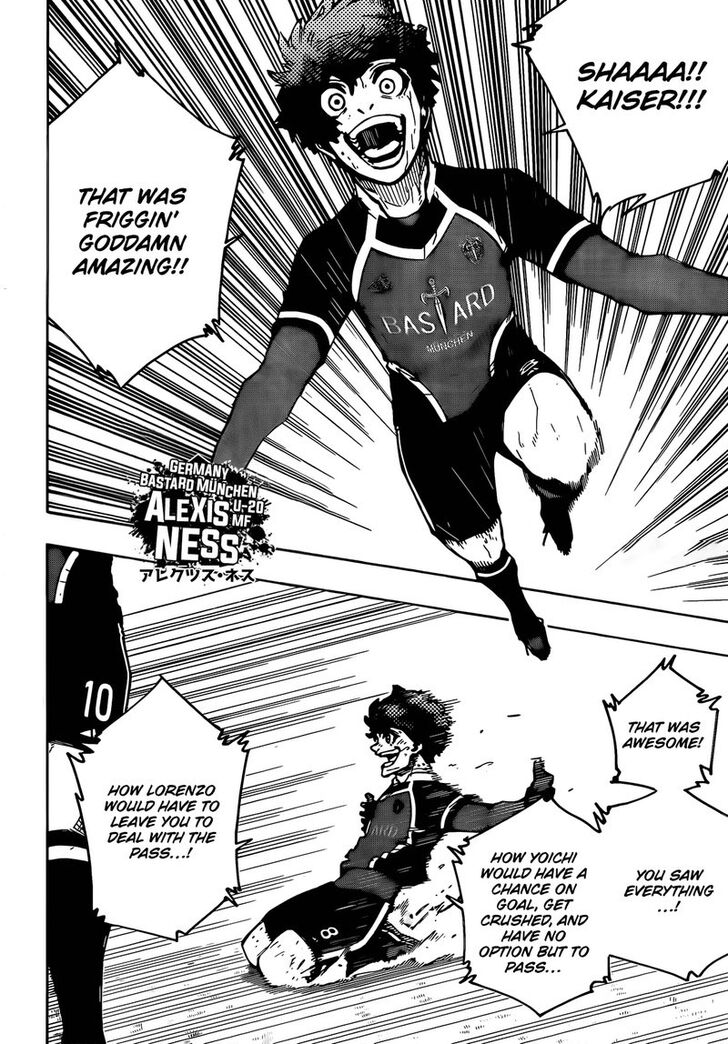 Blue Lock Chapter 221 page 4