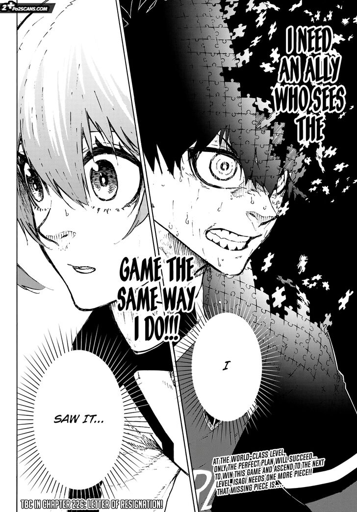 Blue Lock Chapter 225 page 20